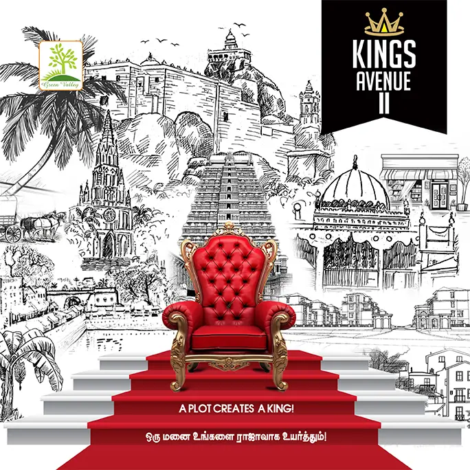 Kings Avenue, Land for sale in Panjapur