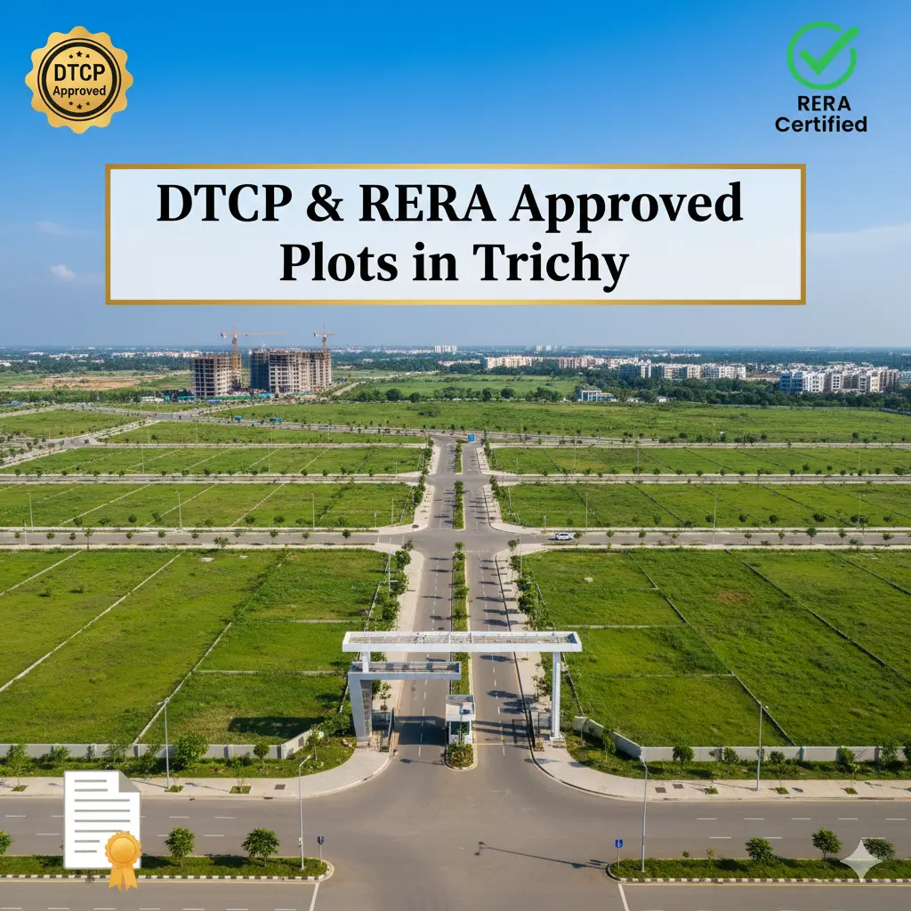 DTCP & RERA Approved Plots in Trichy: How to Verify and Why It Matters