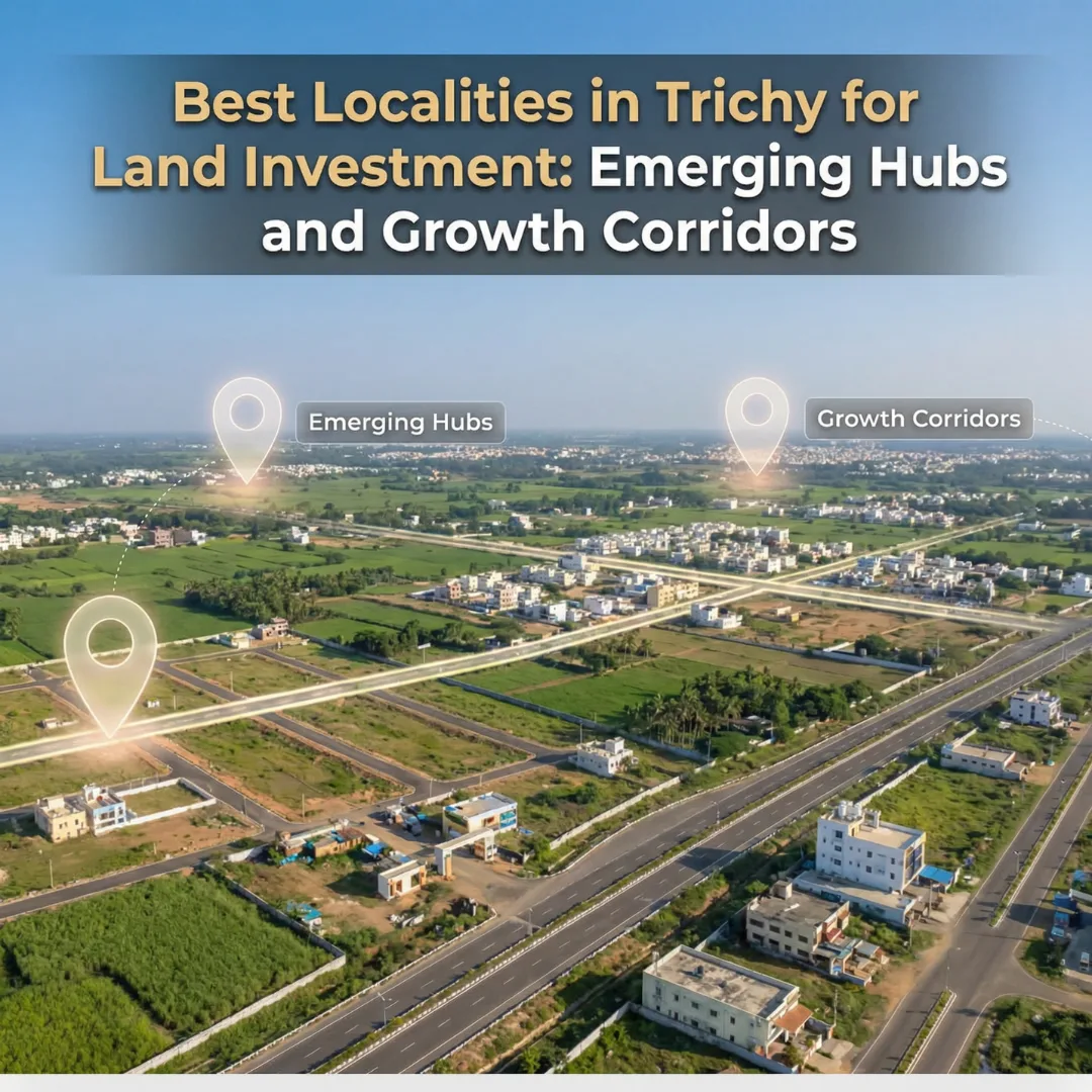 Best Localities in Trichy for Land Investment: Emerging Hubs and Growth Corridors