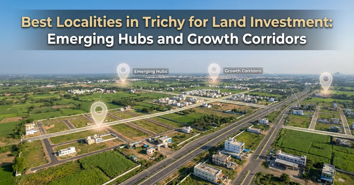 Best Localities in Trichy for Land Investment: Emerging Hubs and Growth Corridors