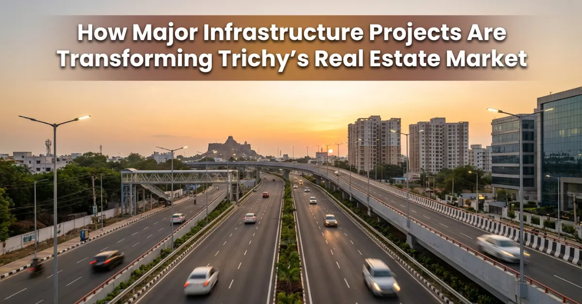 How Major Infrastructure Projects Are Transforming Trichy’s Real Estate Market