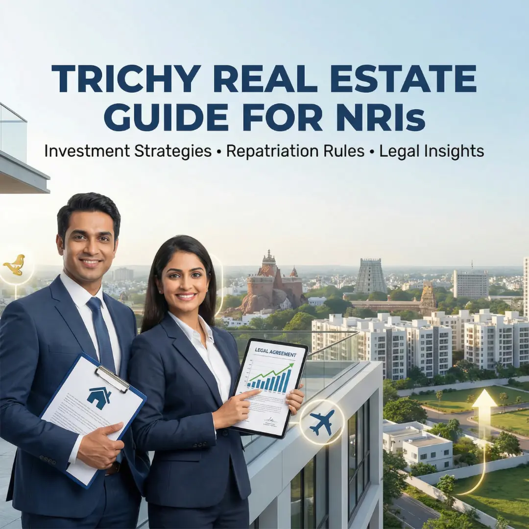 Trichy Real Estate Guide for NRIs: Investment Strategies, Repatriation Rules, and Legal Insights
