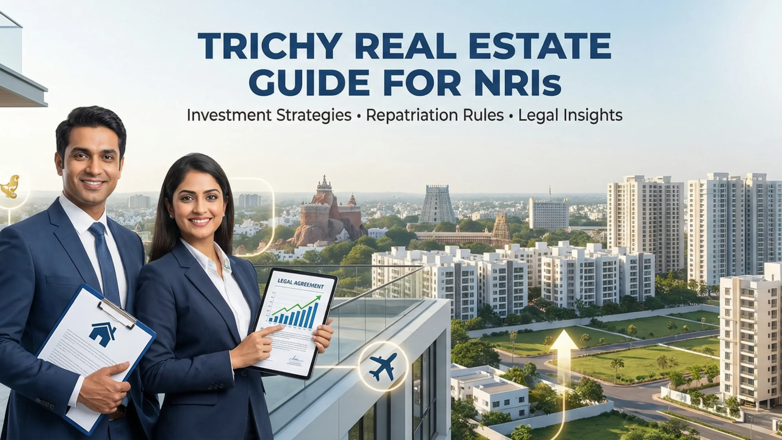Trichy Real Estate Guide for NRIs: Investment Strategies, Repatriation Rules, and Legal Insights